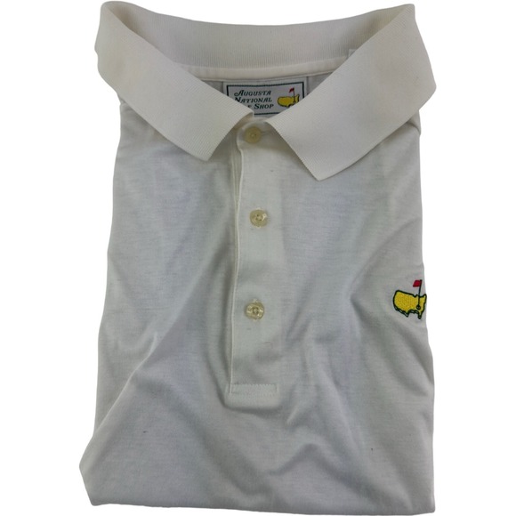 Augusta Sportswear Other - Augusta National Masters White Short Sleeve Cotton Polo Shirt Mens Size XL